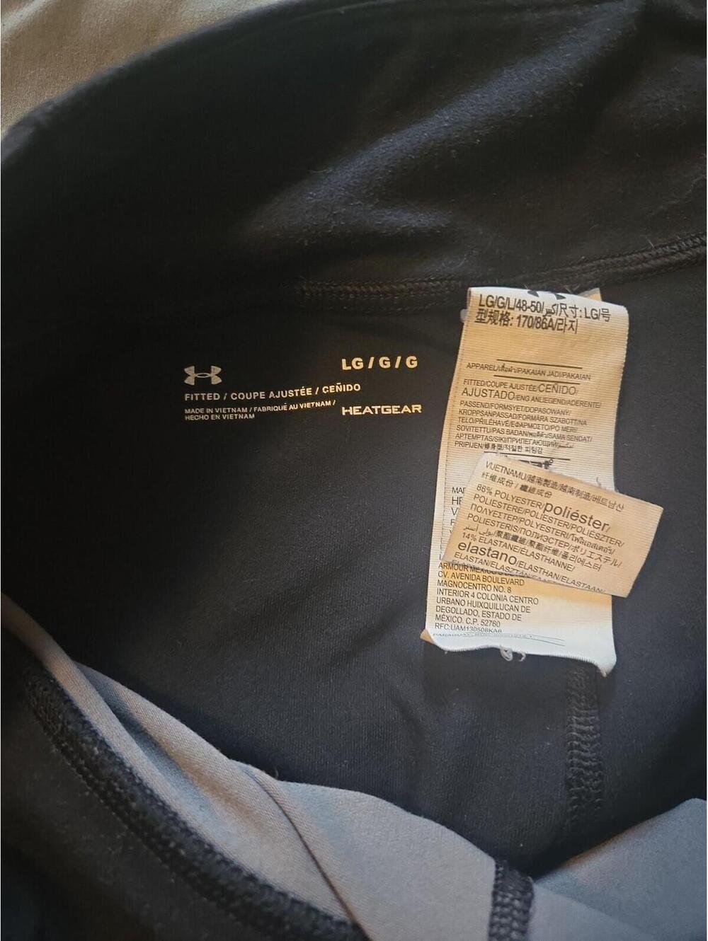 Under Armour HeatGear Geo Print Athletic Leggings - Women's Large - Picture 2 of 5